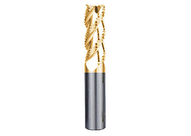 HRC55° Ripple Solid Carbide Roughing Tungsten Carbide Material Cnc Roughing End Mill Máy cắt mịn lồi